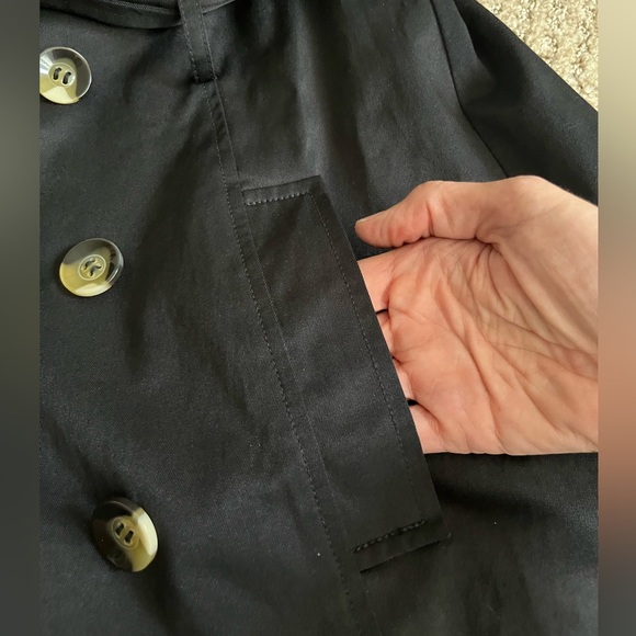 Cynthia Rowley double breasted trench coat - Picture 3 of 8